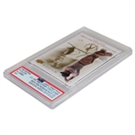 Tiger Woods Signed 2013 Upper Deck Master Collection Gold Ink #1/1(!) Card PSA 9 Auto 9