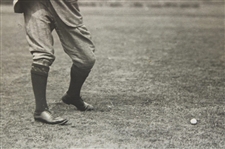 Harry Vardon Mid-Swing Silver Print Photo