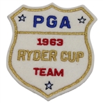 1963 Ryder Cup at Atlanta Athletic Club Commemorative Team Patch