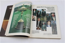 1978 PGA Championship at Oakmont Country Club Official Program - John Mahaffey Winner
