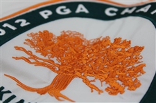 Rory McIlroy Signed 2012 PGA at Kiawah The Ocean Course Embroidered White Flag JSA #K87900