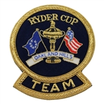 2004 Ryder Cup at Oakland Hills Commemorative Team Bullion Blazer Patch 