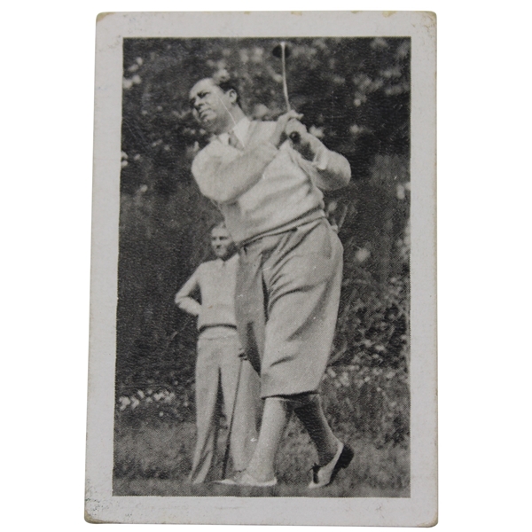 1932 Walter Hagen Bulgaria Sport-Photos Cigarette Card