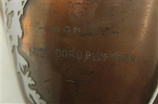 1912 Bronze Loving Cup For The Yountakah C. C. Womens October Cup