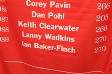 Colonial Course Flown Champions Banner w/ Nicklaus Win
