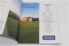 John Daly Signed 1995 Open Championship at St. Andrews Program JSA ALOA