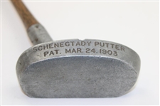 1903 Schenectady Putter Pat. Mar. 24, 1903 - EM Fitzjohn Head Stamp
