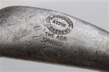 D. Anderson St. Andrews Muscleback Onset Putter w/Crosshatch Dot Punch Face
