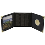 2000 US Open Commemorative Coin, Holder, and Box - Tiger Win - One Troy Ounce of Silver