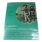 Four (4) Decton Perma-Iron Masters Advertisement Posters