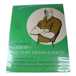Four (4) Decton Perma-Iron Masters Advertisement Posters