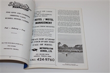 1973 World's Seniors Golf Championship at Bide-A-Wee Golf Club Program
