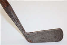 Cann & Taylor Warranted Hand Forged Made In Great Britian J.H. Taylor EHK Taylor's Putter 
