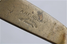 Wright & Ditson Makers AH Findlay Putter
