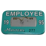 1995 Masters Tournament Employee Badge #277 - Tiger Woods First Masters Appearance
