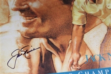 Arnold Palmer & Jack Nicklaus Dual Signed 2000 King & Bear Poster BAS #AE14900