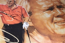 Arnold Palmer & Jack Nicklaus Dual Signed 2000 King & Bear Poster BAS #AE14900