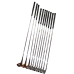 Set Of Woods & Irons C. 1985 Wood Driver 3-5 Woods 3,4,5,6,7,8,9,Pw Ps 5000