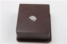 1953 EES Tri Post Tourney Baden Baden Championship Team Bronzed Cigarette Box - May 8th