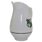 Classic Pine Needles White with Green Logo Small Pitcher