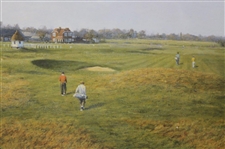 Royal St. Georges Print Signed By Artist Jonathan Mitchell 