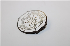 1944 PGA Championship at Manito G&CC Contestant Badge - Bob Hamilton Winner