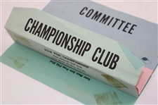 1971 PGA Championship Various Tickets, Parking Passes, Membership Cards & more - Nicklaus Win