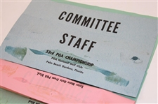 1971 PGA Championship Various Tickets, Parking Passes, Membership Cards & more - Nicklaus Win