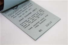 1971 PGA Championship Various Tickets, Parking Passes, Membership Cards & more - Nicklaus Win