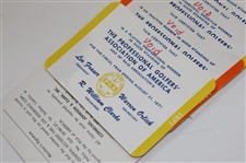 1971 PGA Championship Various Tickets, Parking Passes, Membership Cards & more - Nicklaus Win