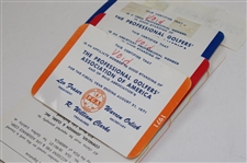 1971 PGA Championship Various Tickets, Parking Passes, Membership Cards & more - Nicklaus Win