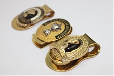 1991, 2001 & 2010 PGA Championship Money Clips