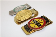 1973, 1990 & 2003 PGA Championship Money Clips - Nicklaus Win