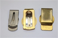 1973, 1990 & 2003 PGA Championship Money Clips - Nicklaus Win