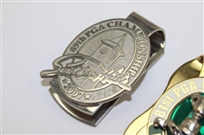 1997, 1999 & 2007 PGA Championship Money Clips - (2) Tiger Wins