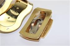 1997, 1999 & 2007 PGA Championship Money Clips - (2) Tiger Wins