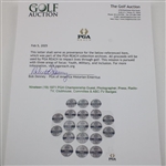 Nineteen (19) 1971 PGA Championship Guest, Photographer, Press, Radio-TV, Clubhouse, Committee & ABC-TV Badges - Nicklaus Win 