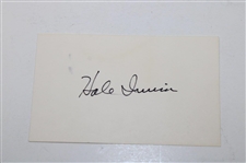 Hale Irwin's Signed Wheaties Box, 2008 Hualalai Resort Poster & 3x5 Index Card JSA ALOA