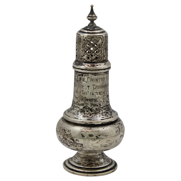 1954 Brooklawn C. C. Member Guest Winners Sterling Silver Salt Shaker