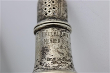 1954 Brooklawn C. C. Member Guest Winners Sterling Silver Salt Shaker