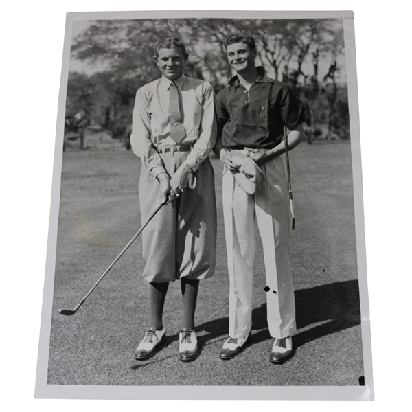 1937 Semi Finalist In Florida Golf Wire Photo