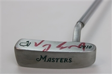 Vijay Singh Signed 2010 Masters Tournament Mini Club JSA ALOA
