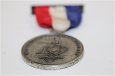 Vintage Metropolitan Association Of The AAU Masters Championship Champions Medal W/ Original Ribbon