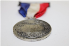 Vintage Metropolitan Association Of The AAU Masters Championship Champions Medal W/ Original Ribbon