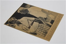 David Graham Signed 1980 PGA Championship At Oak Hill 8X10 Wire Photo JSA ALOA