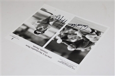 Palmer & Lopez Signed 1998 PGA Merchandise Show Photo JSA ALOA