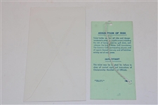Hale Irwin & Curtis Strange Signed 1988 & 1990 US Open Tickets & FDC JSA ALOA