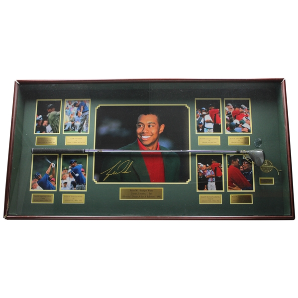 Tiger Woods Youngest Masters Winner Cobra Driver Limited Edition Presentation Display 1299/1997