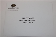 Tiger Woods Youngest Masters Winner Cobra Driver Limited Edition Presentation Display 1299/1997