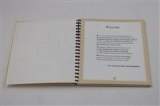 Player, Faldo & Miller Signed 1998 HOF Inaugural Dinner Program, Program & Menu - Sarazen Collection JSA ALOA